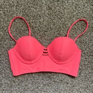 Neon bikini top